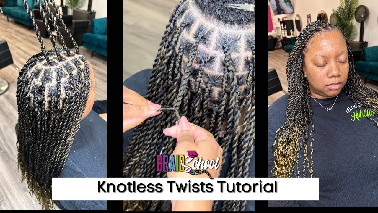 Can you do Knotless Twists? | Braid School Ep. 98