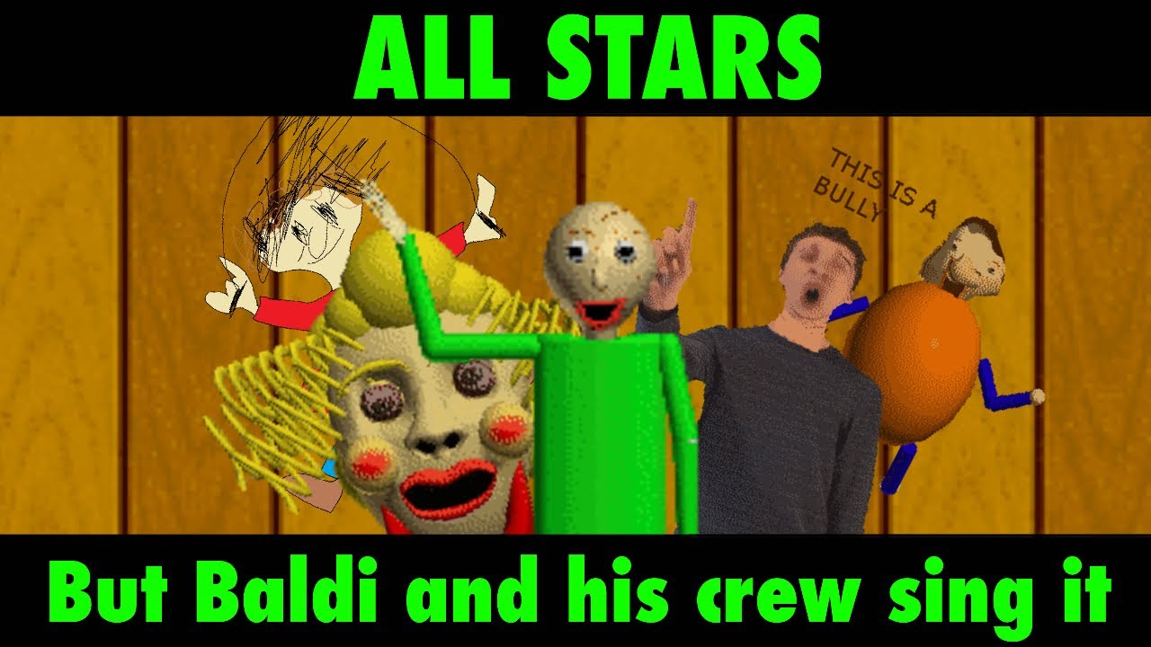 All Stars but Baldi and his crew sing it - Friday Night Funkin Mario’s Madness Cover (4/4)
