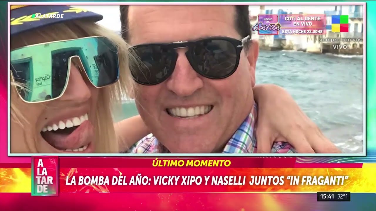 Primicia del año: la reconciliación de Vicky Xipolitakis y Naselli