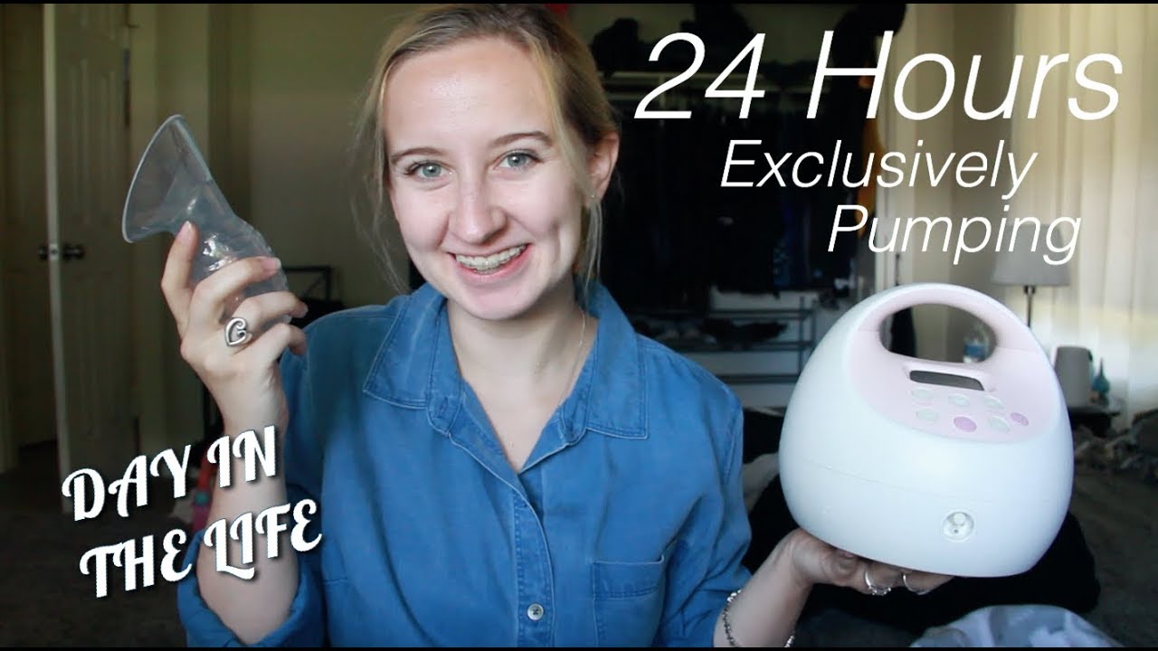 24 Hours Exclusively Pumping || Day in the Life