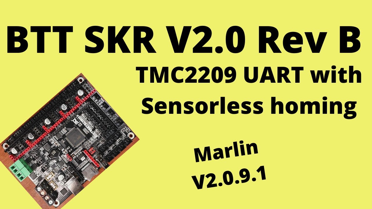 BTT SKR2 - TMC2209 UART with Sensorless Homing