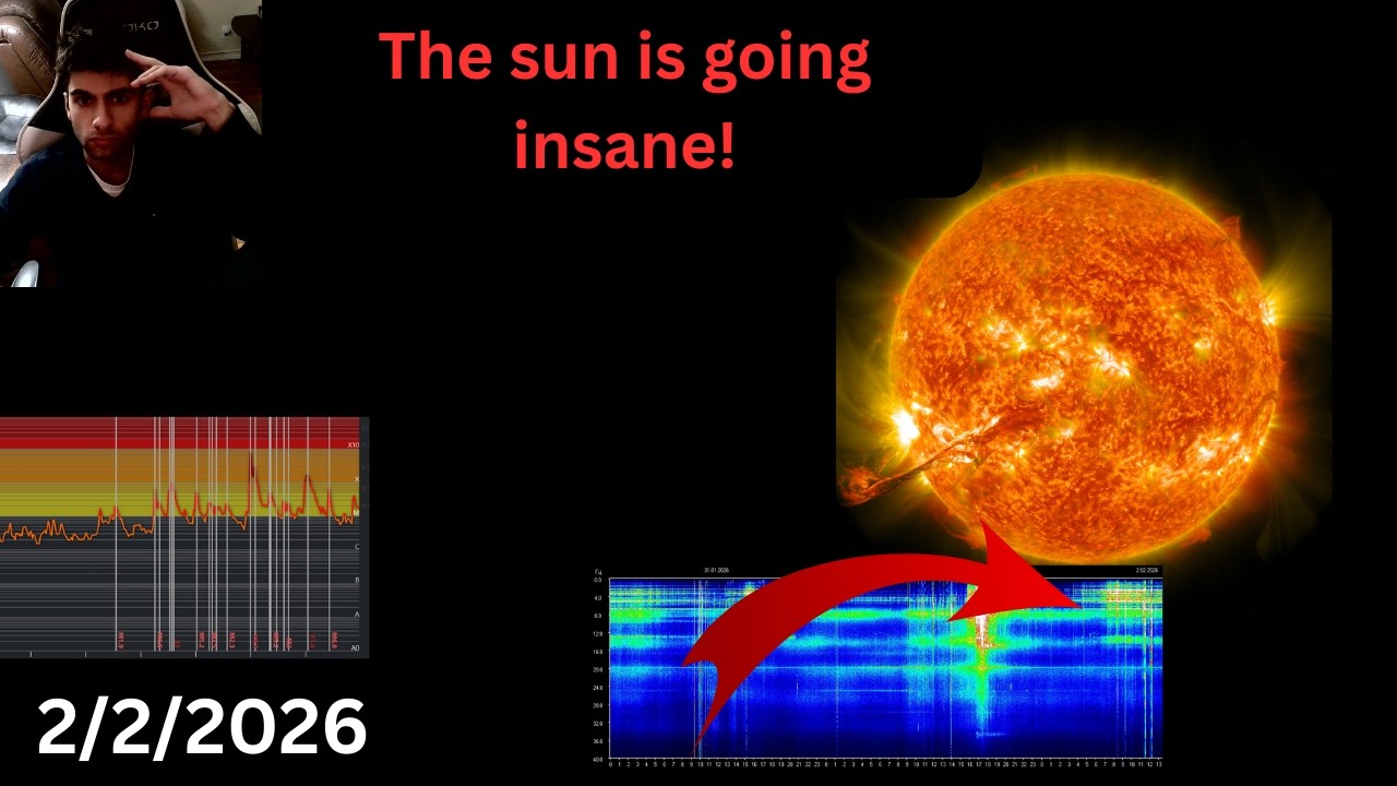 Massive Sunspot Region Is Erupting on the Sun!