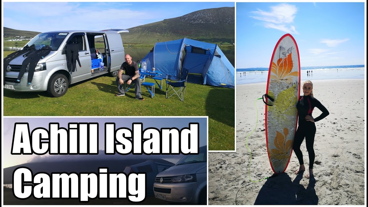 Camping in a VW TRANSPORTER Achill Island Wild Atlantic Way
