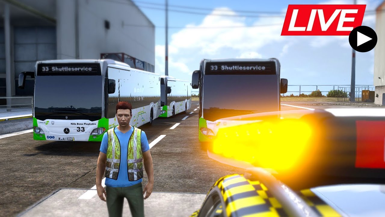 🔴 LIVE🔴 Ausbildung am Flughafen⚡ 02⚡ K&ouml;ln Roleplay Maxmilim