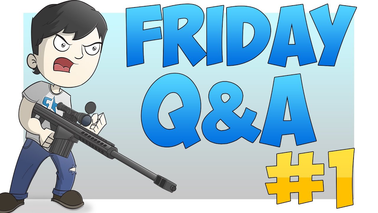 Friday Q & A #1 - Battlefield 4 Return? Dolphin BJays? Ever Kissed a Dude?