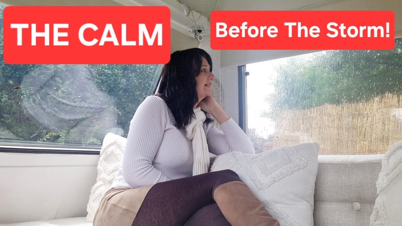 DAILY VLOG, Storm Bert, Caravans and YouTube.
