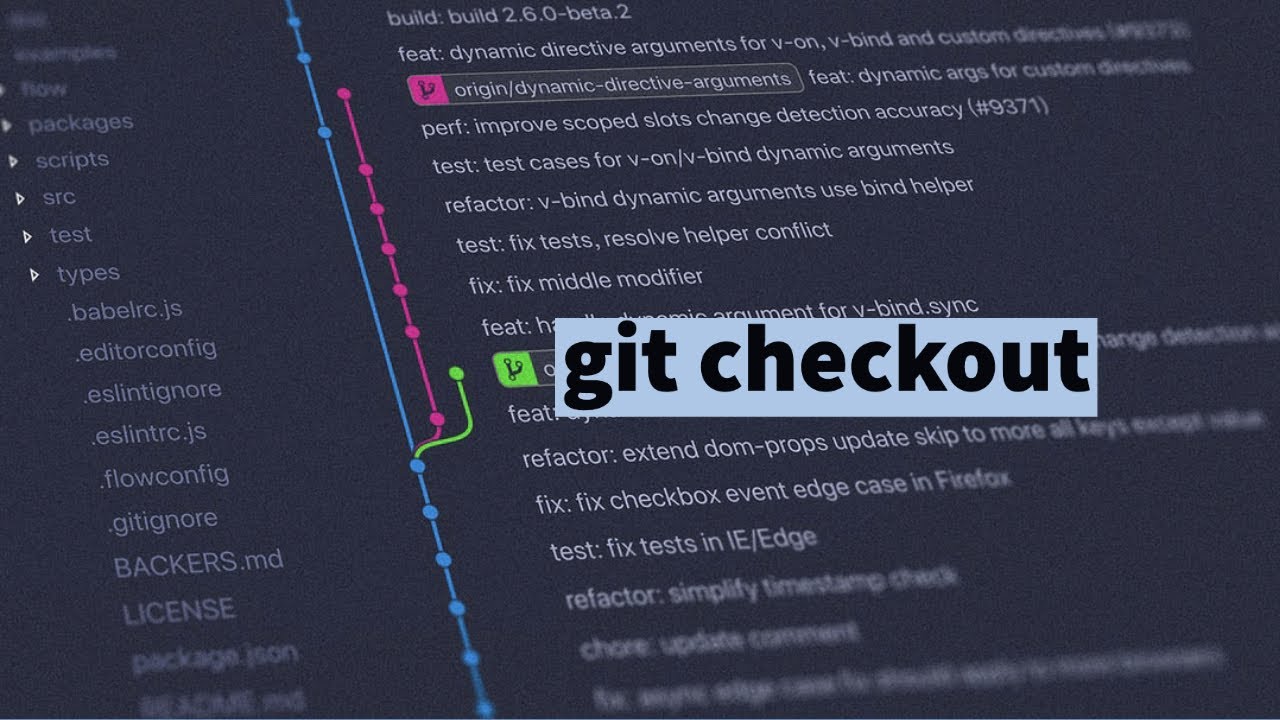 Разбираемся как ходить по комиттам git: checkout