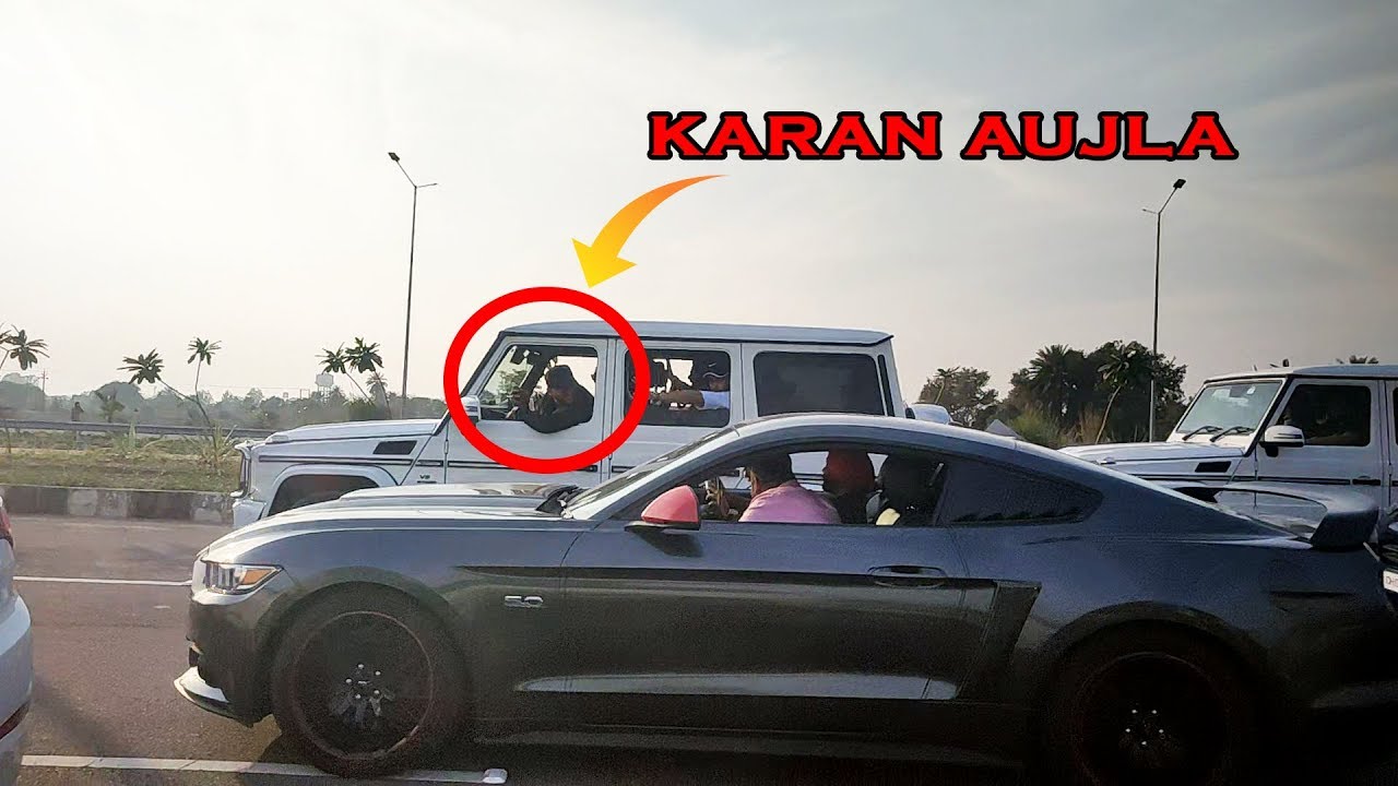KARAN AUJLA with Supercars in Chandigarh !!!