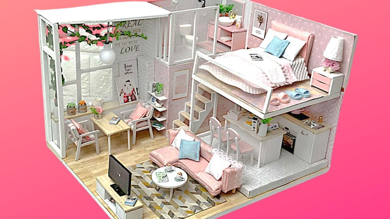 DIY Miniature Dollhouse Kit Tranquil Life