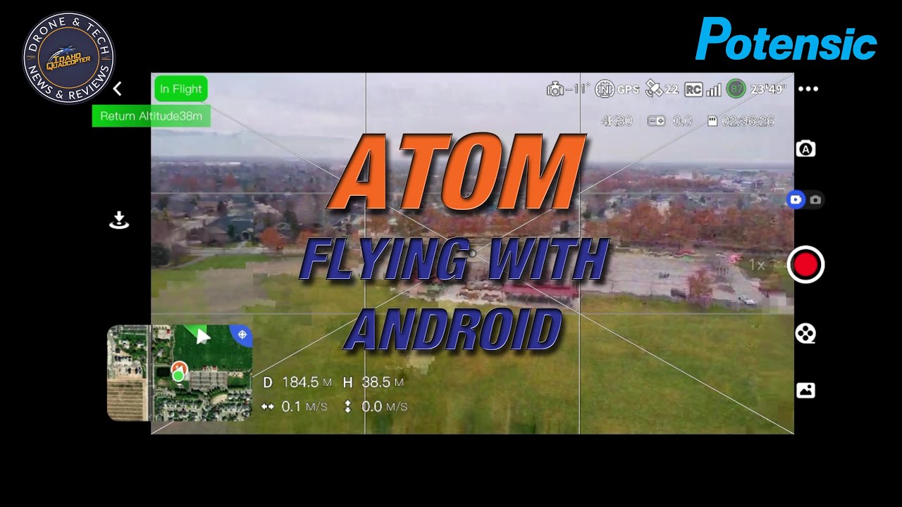Potensic Atom - Will Flying With An Android Phone Solve Connection Problems