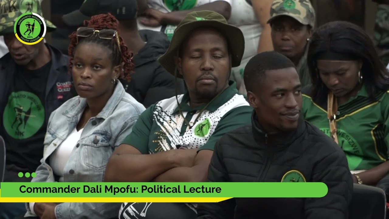 Commander Dali Mpofu Delivers Youth Day Lecture &ndash; 1976 vs Today&rsquo;s Political Landscape