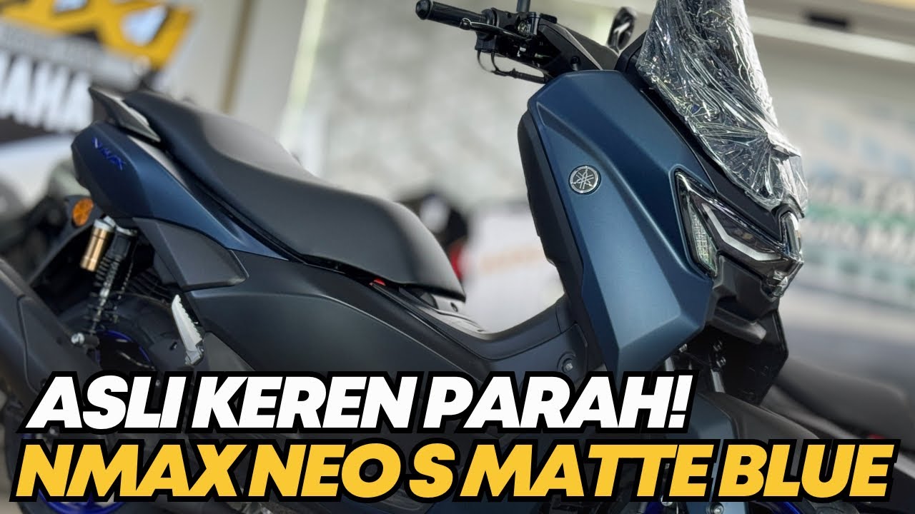 BENER BENER KEREN‼️ YAMAHA NMAX NEO WARNA BIRU DOFF 