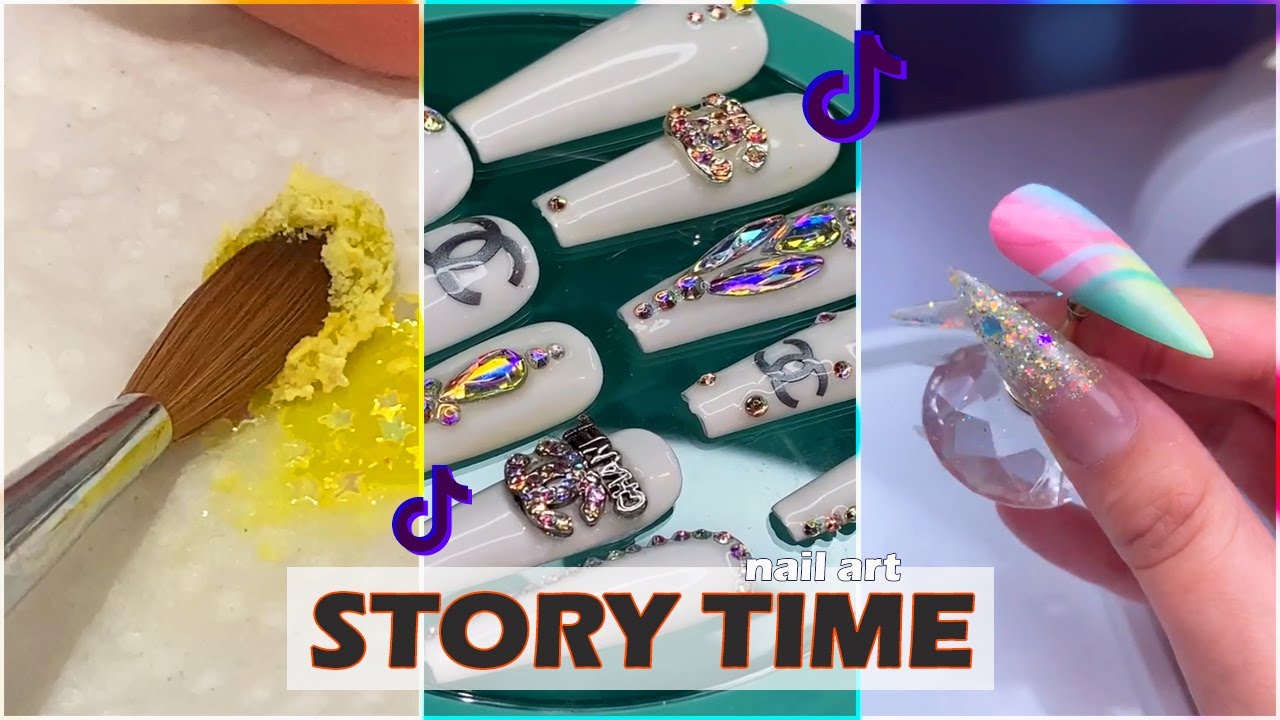 NAIL ART STORYTIME #9 TikTok Story time VORTAL