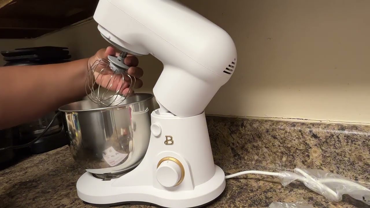 UNBOXING 3.5 QT BEAUTIFUL BY DREW BARRYMORE STAND MIXER 🤍✨