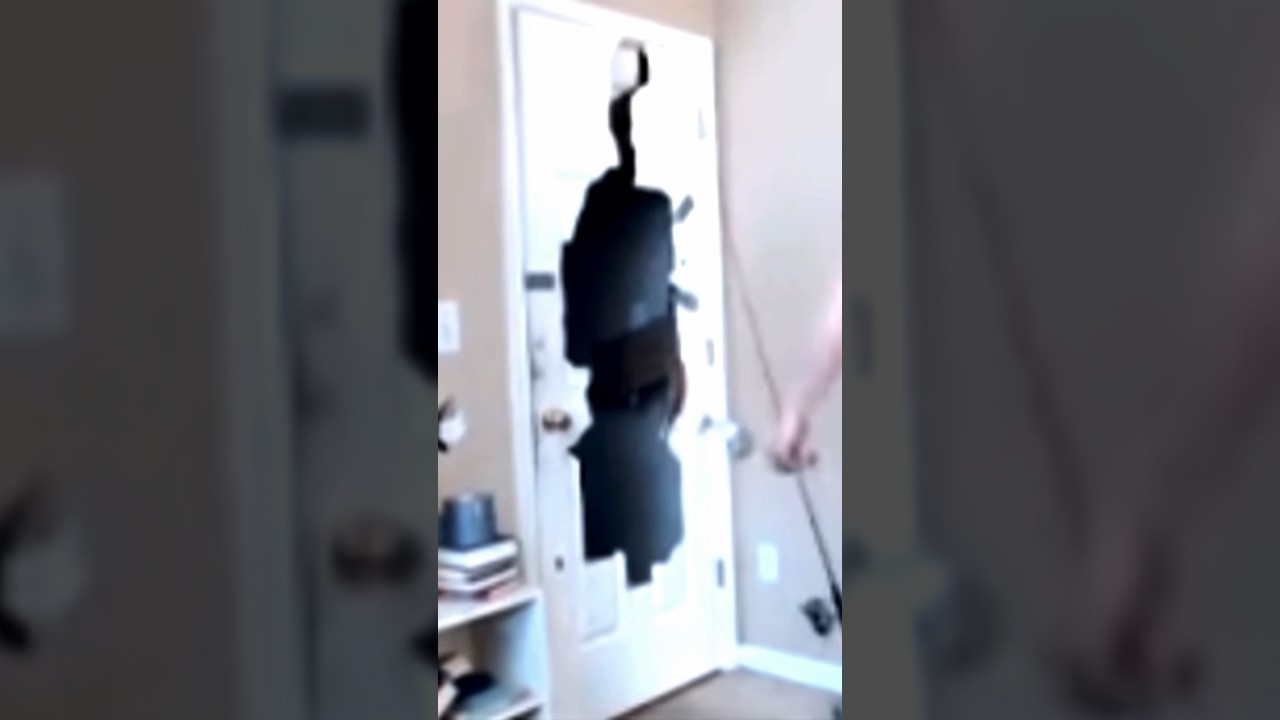 BossmanJack Squares Up With His Bedroom Door 