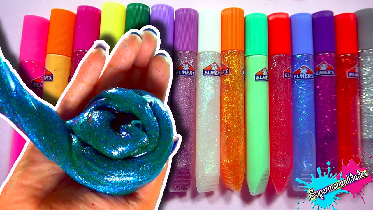 Adivina el color del Slime challenge - Supermanualidades