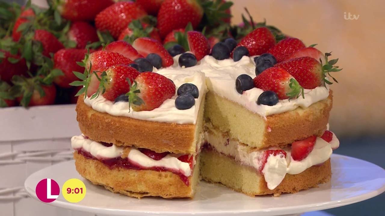 James Tanner's Gluten-Free Victoria Sponge | Lorraine
