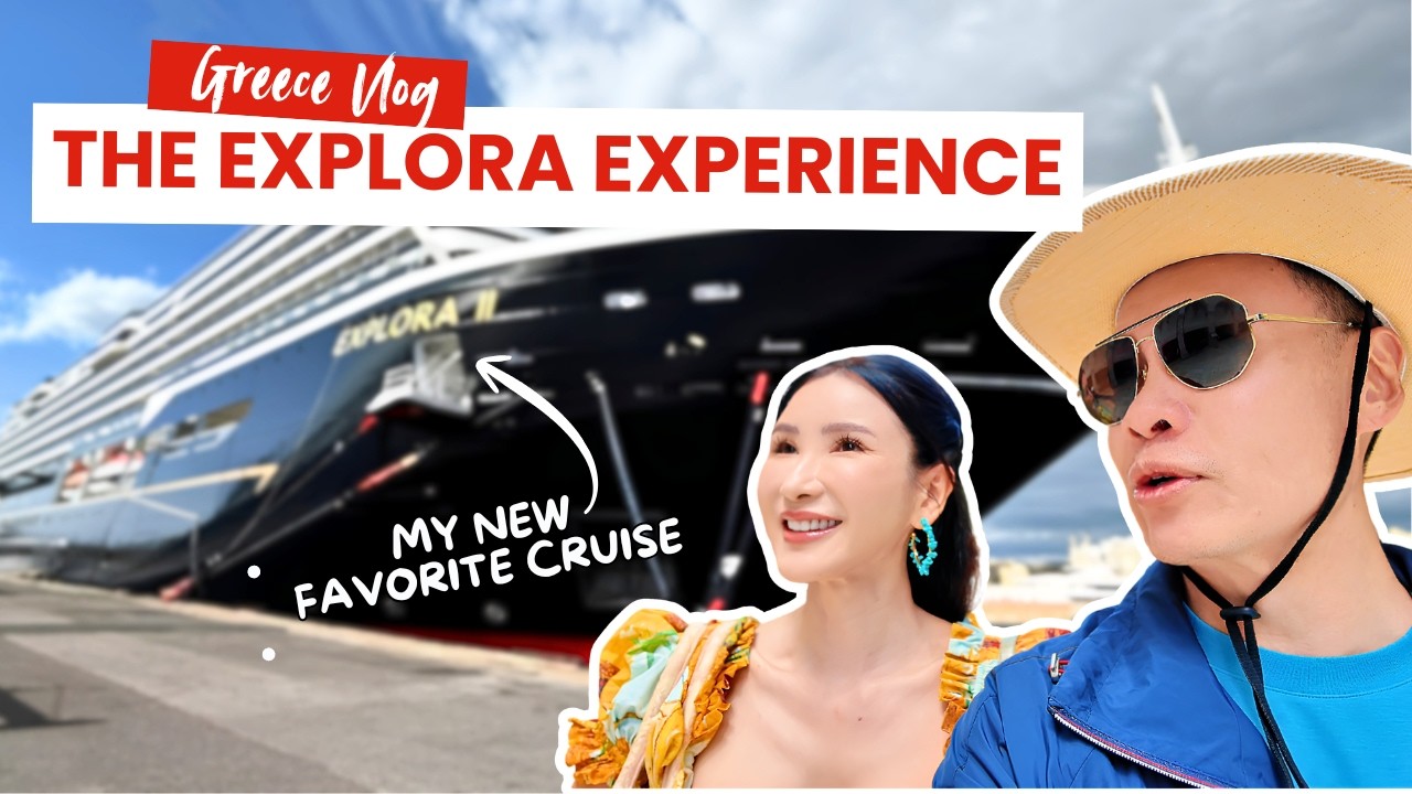 САМЫЙ РОСКОШНЫЙ КРУИЗ В МИРЕ? Влог из Греции | JAMIE CHUA