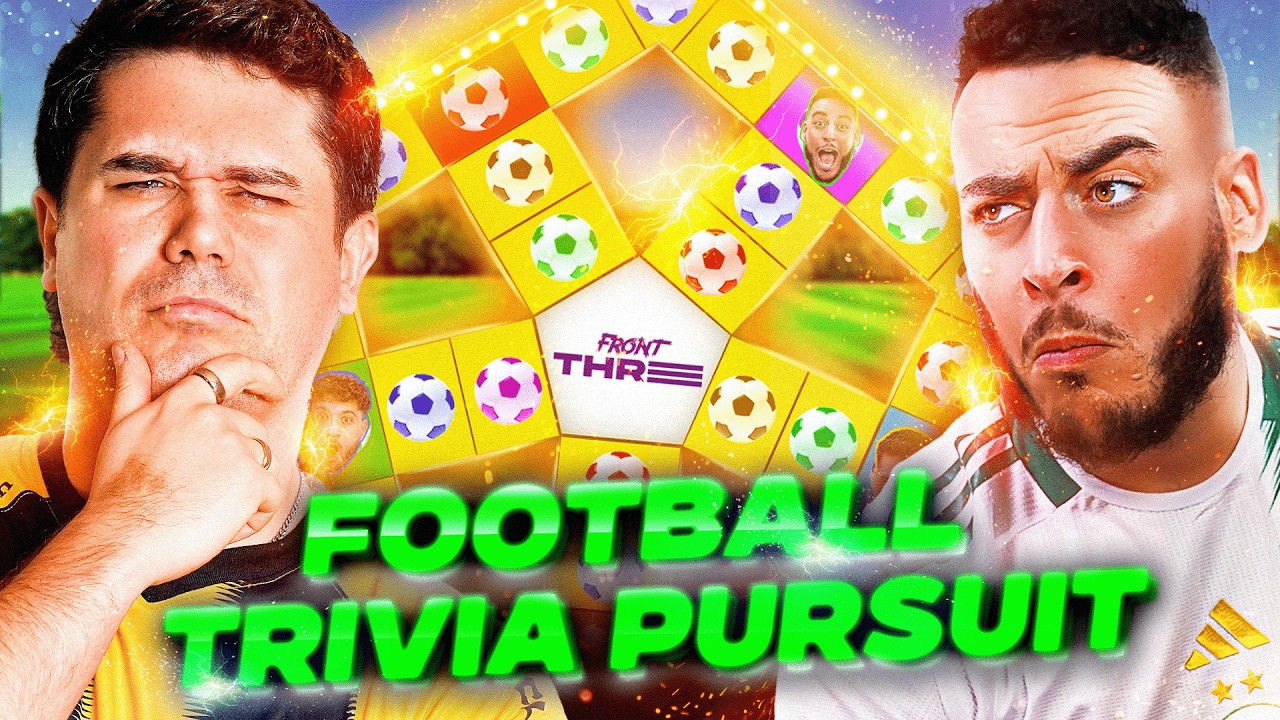 We Played FOOTBALL TRIVIA PURSUIT and it was CHAOS 🔥