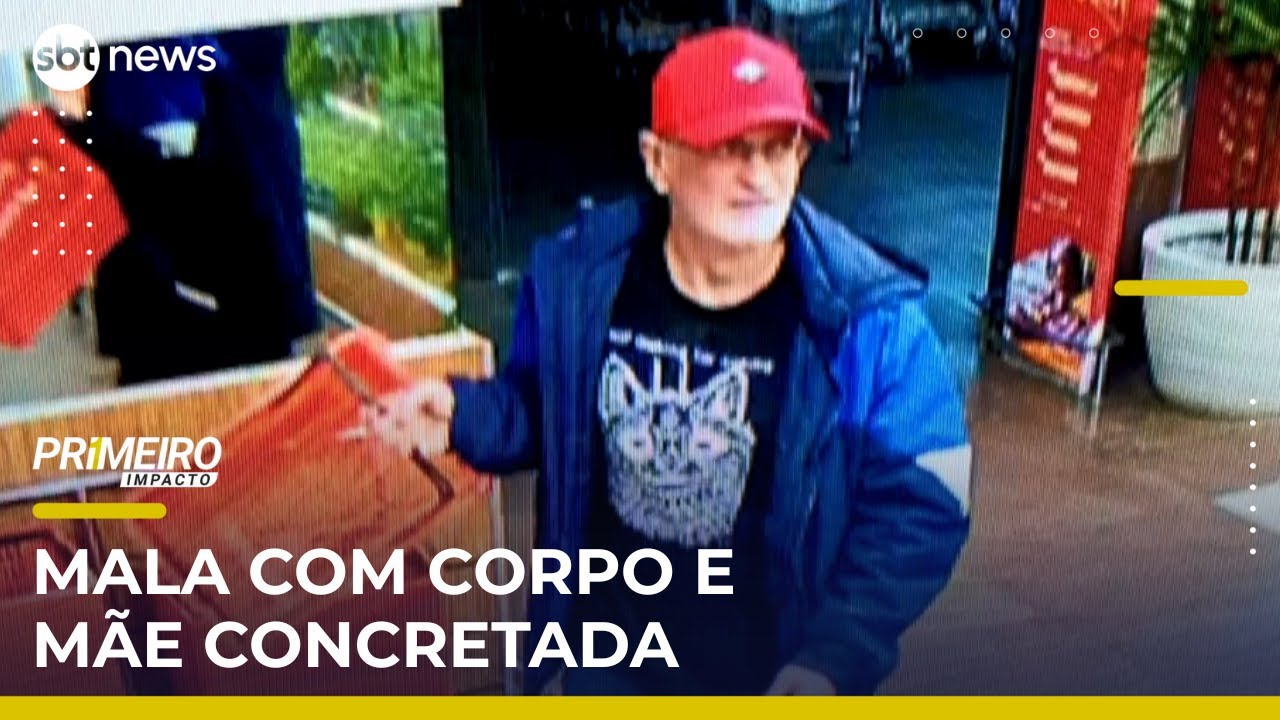Preso, homem que deixou mala com corpo em rodoviária matou a mãe dez anos atrás | #PrimeiroImpacto