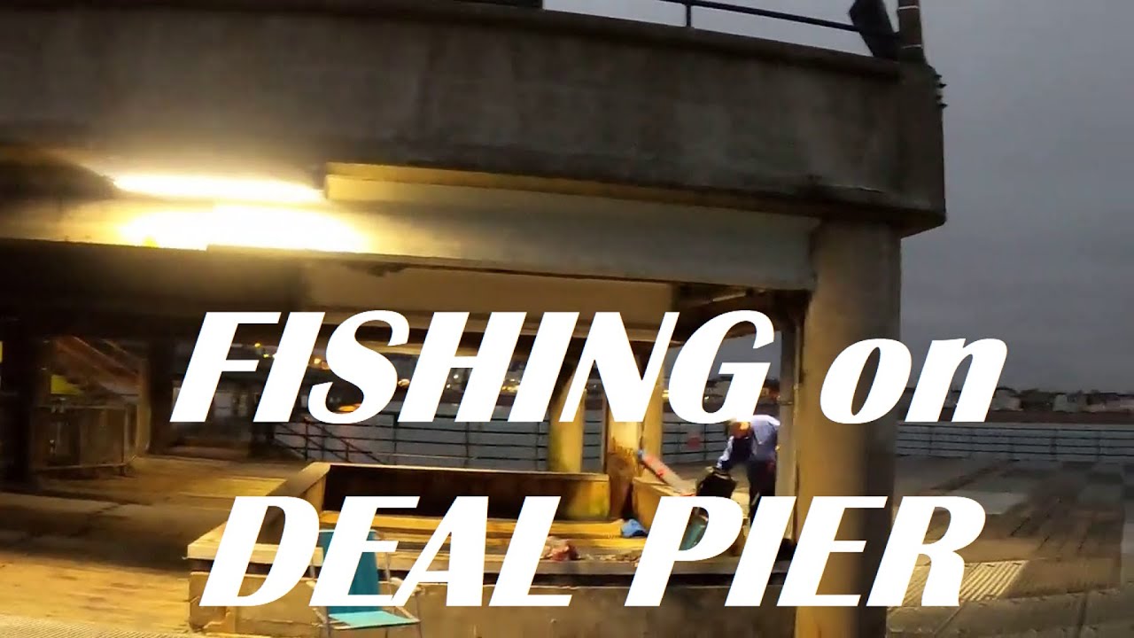 SEA FISHING on DEAL PIER with the priest and baker fishing UK