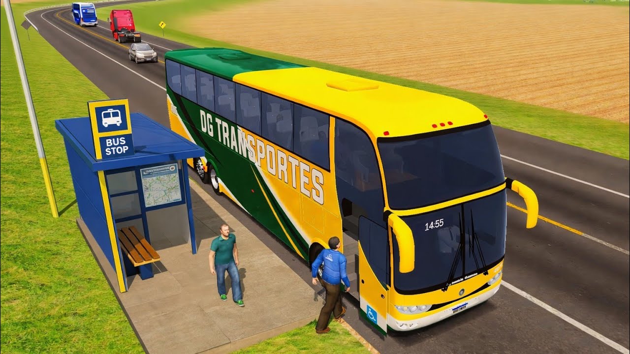 World bus driving simulator| Bus Stop| Bus Game| Android Gameplay 