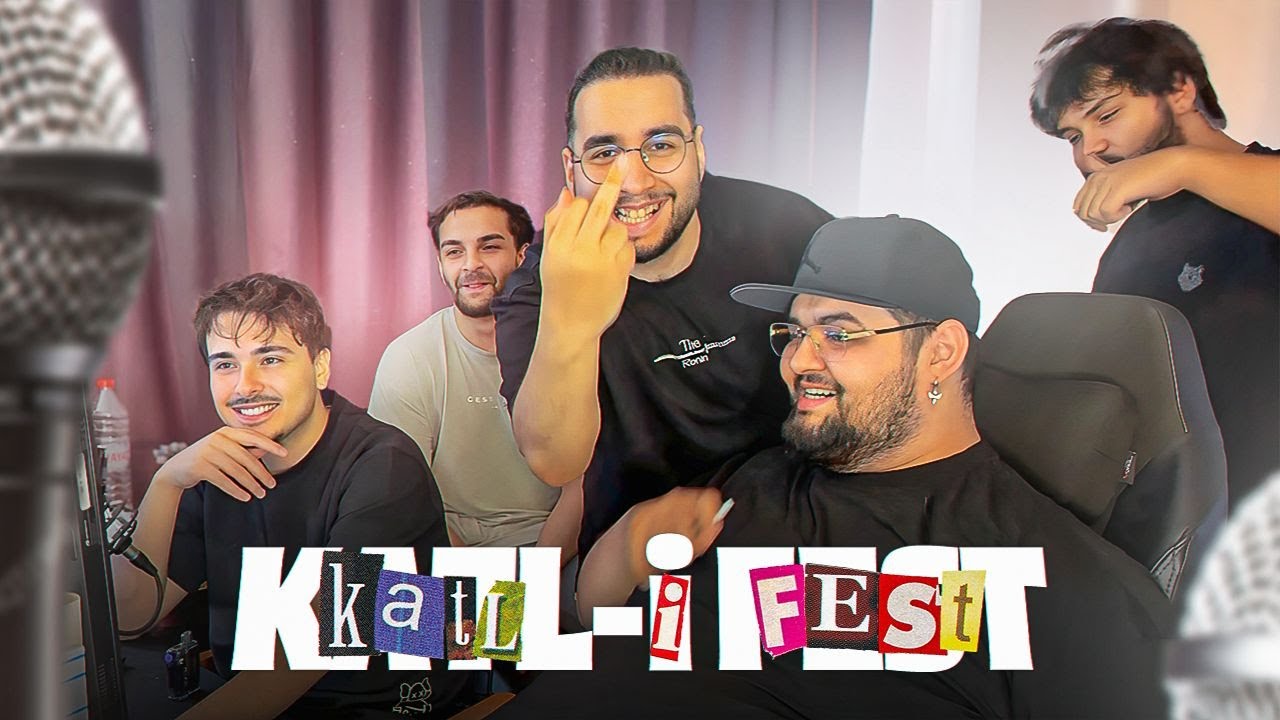 BARAN X ERAY X EBONİVON X AYBERK X KF -KATLİFEST (OFFICIAL MUSIC VIDEO)