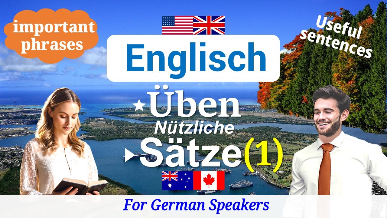 Englisch Lernen ▶(Üben) Nützliche Sätze 【1】 50 Wesentliche Ausdrücke Hören-Lesen-Sprechen ▷Gespräch