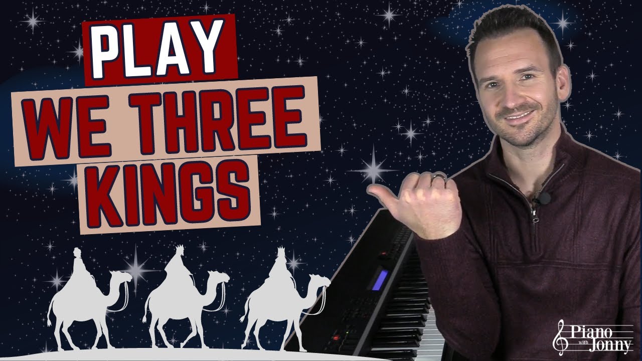 Play We Three Kings - Jazz Piano Style 🎄