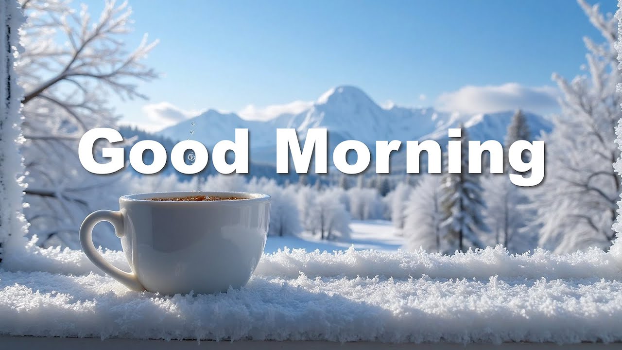Good Morning Winter Chill ❄️ Chill House Music for Morning Energy and Positive Feelings