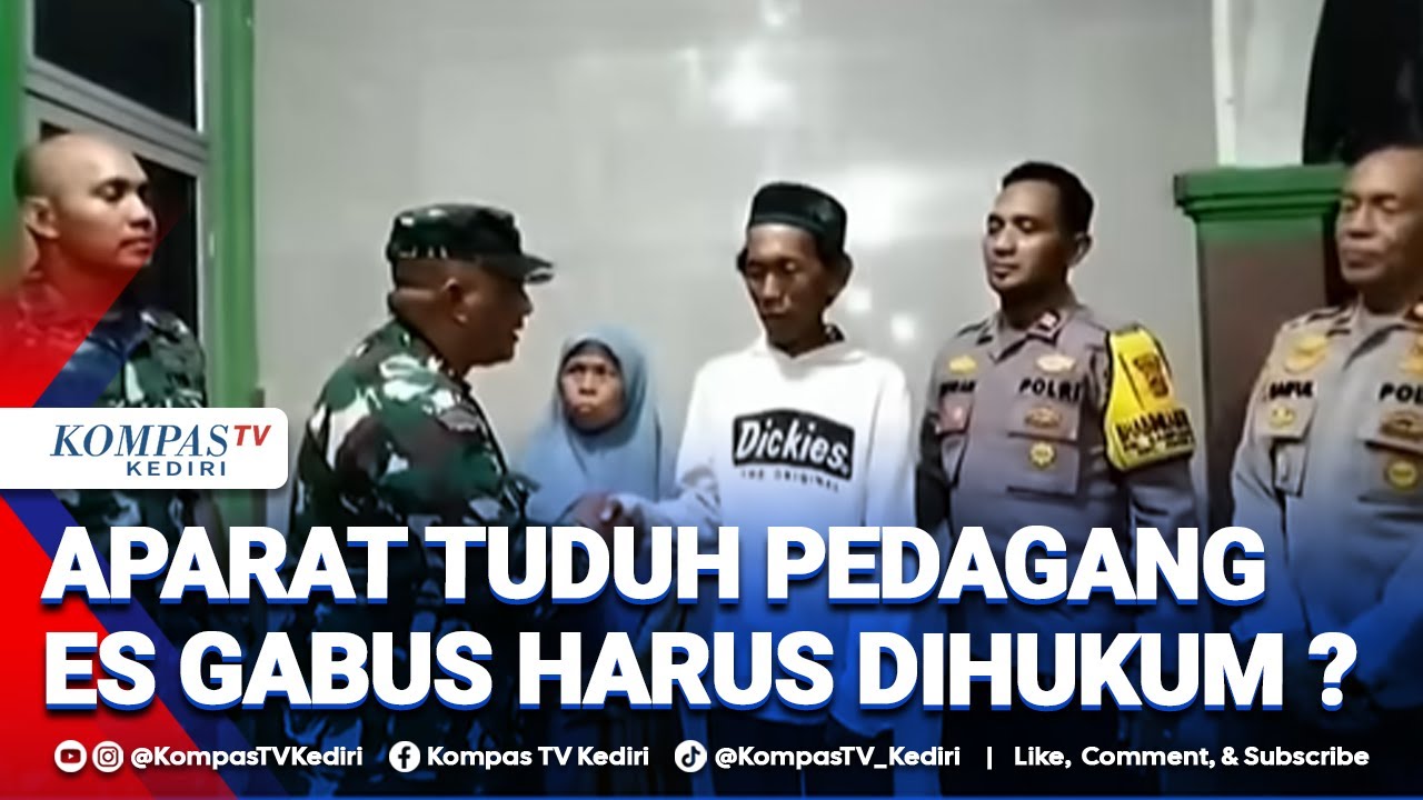 [FULL] Aparat Tuduh Pedagang Es Gabus Harus Diproses Hukum?