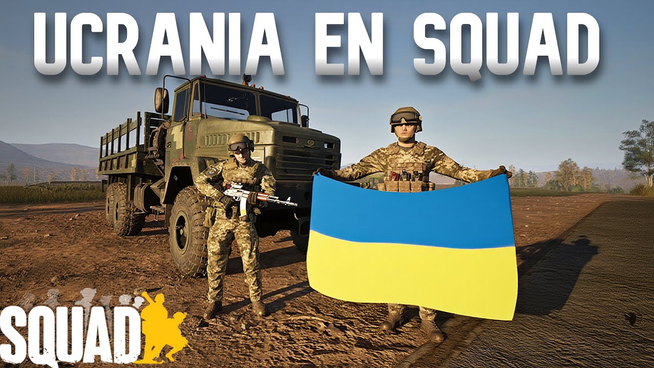 LA NUEVA FACCION DE UCRANIA EN SQUAD! | SERVER LATAMSQUAD UNETE!