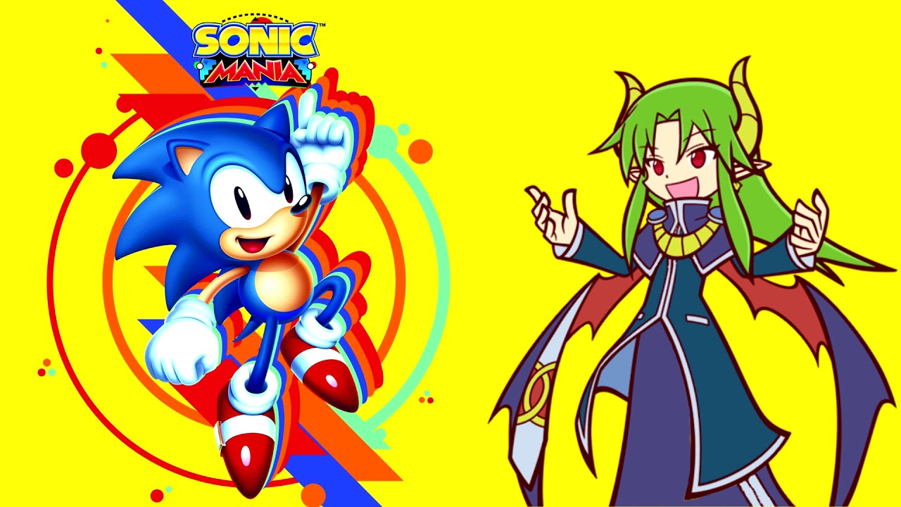 Sonic Mania's Mean Bean Machine + Final of Puyo Puyo (Satan) Mashup