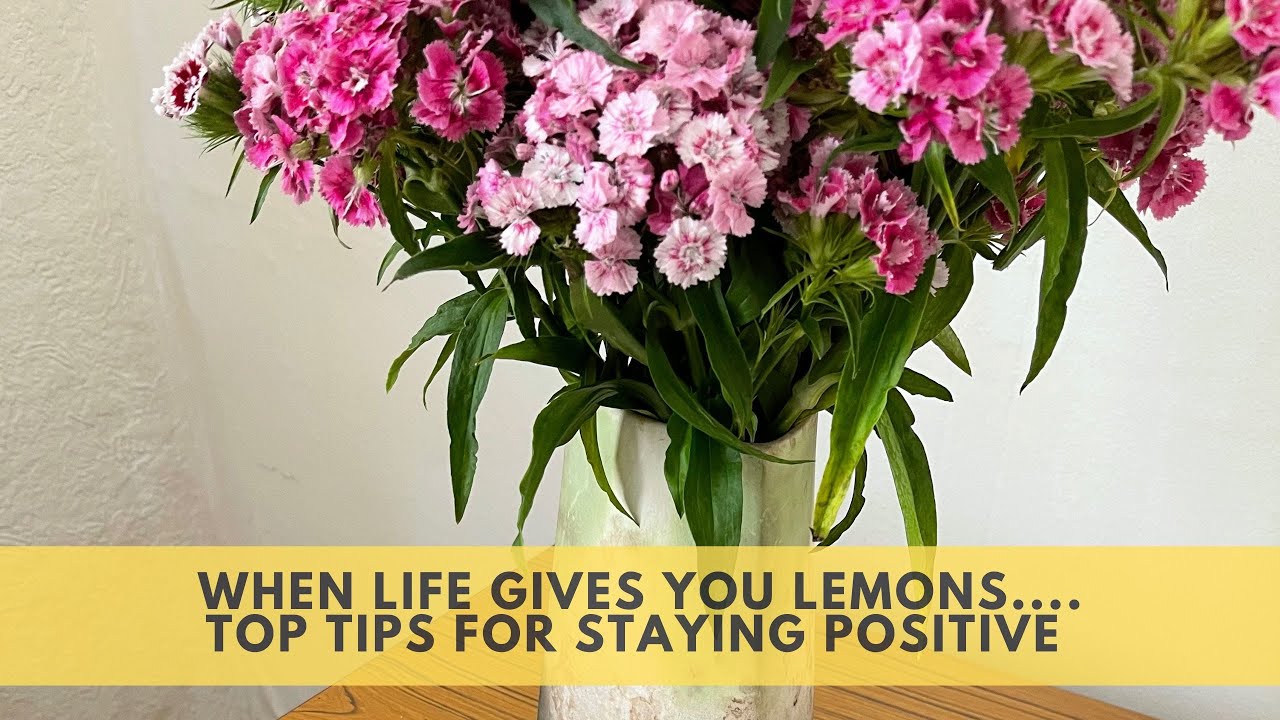 when life gives you lemons-My top tips for staying positive!