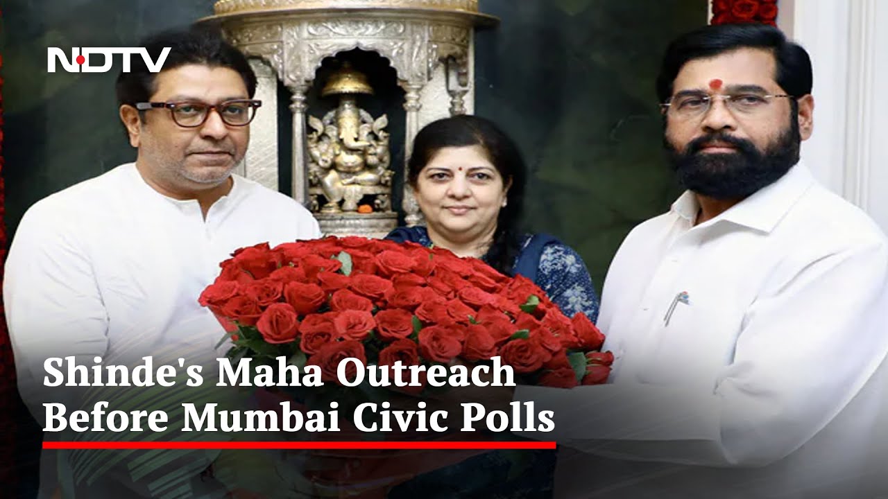 Days After Criticism, Eknath Shinde's Courtesy Meeting With Raj Thackeray