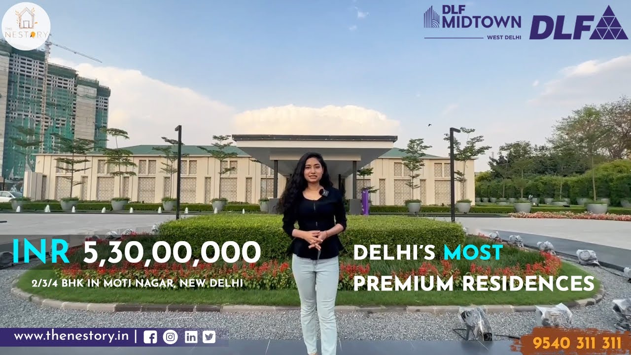 DLF One Midtown Motinagar | 3/4 BHK Luxurious Apartment in West Delhi