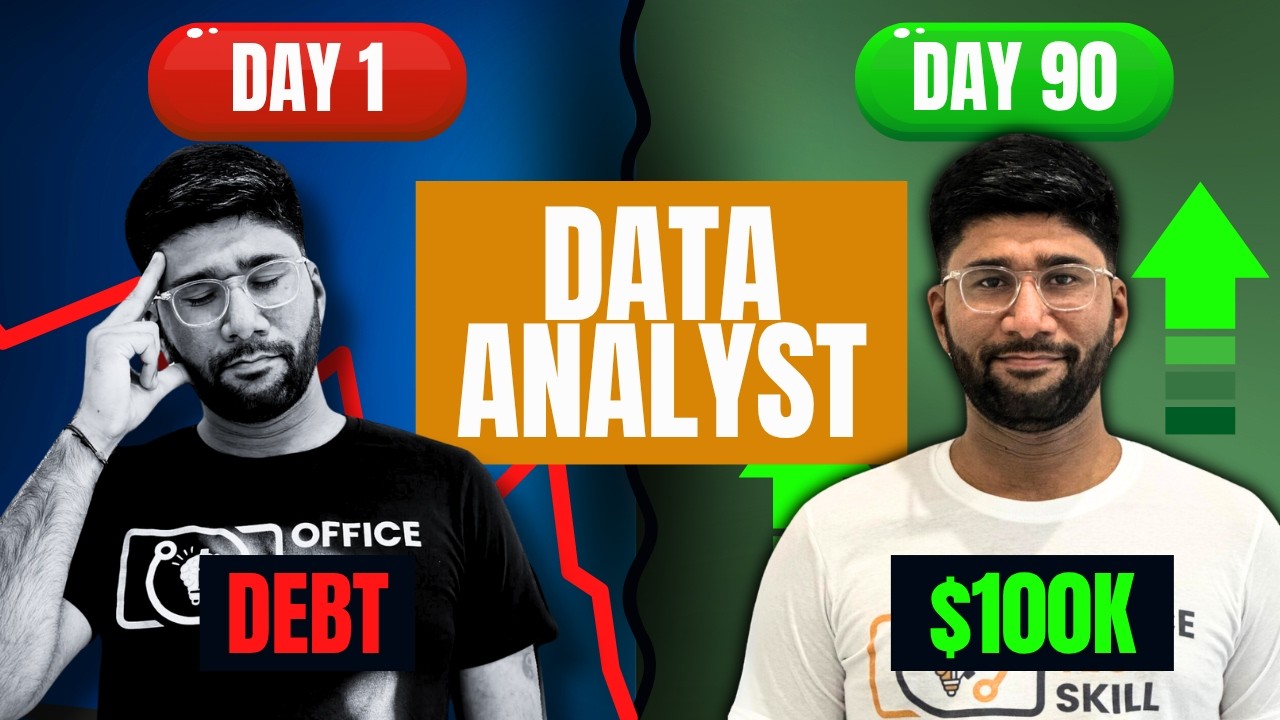 Debt to  $100K+ Remote Data Analyst! (No CS Degree, No Bootcamp)