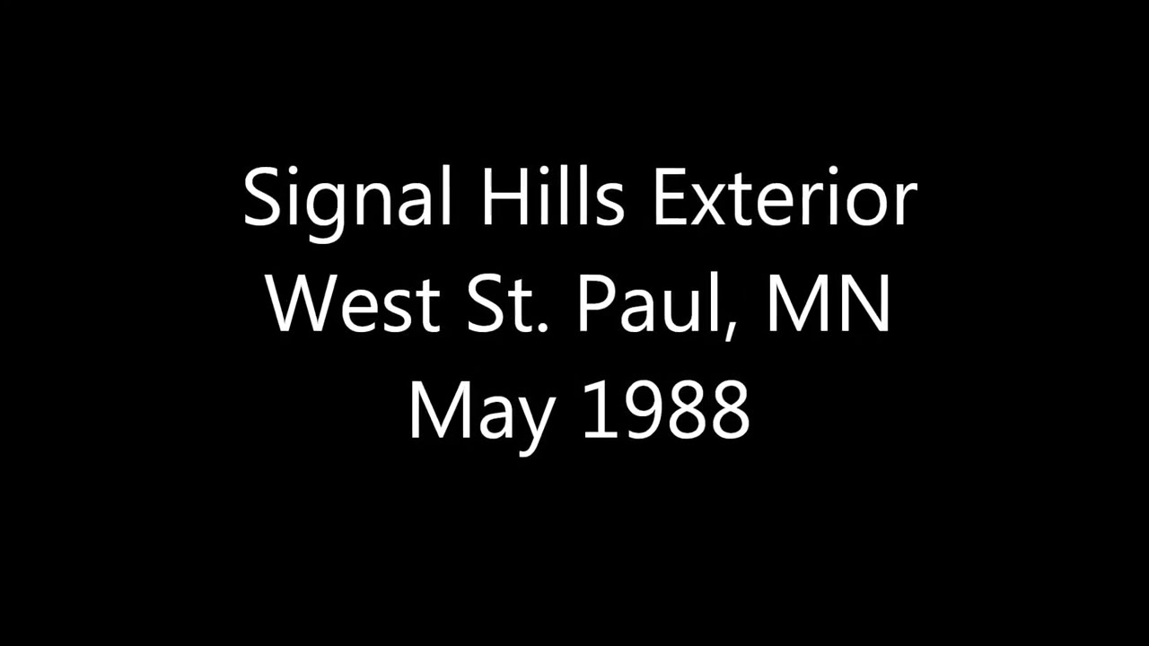 Exterior Footage of Signal Hills Mall in West St. Paul From May 1988