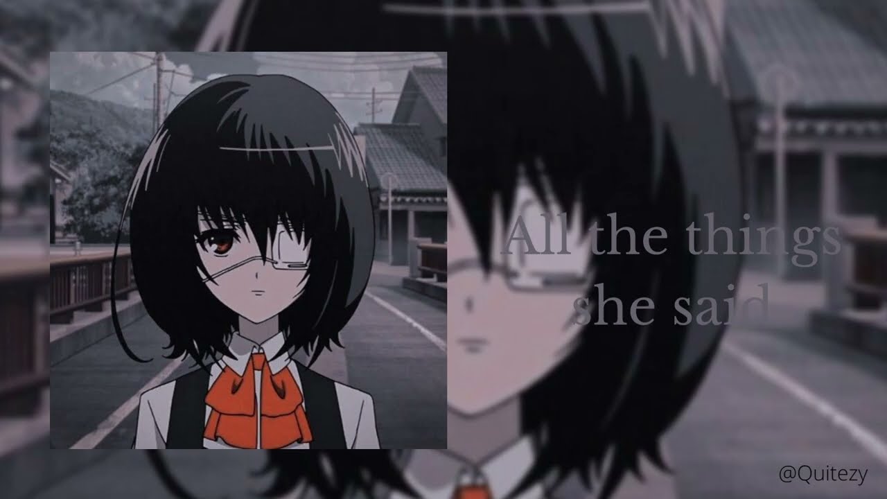 Edit audios that remind me of a Mei misaki from another