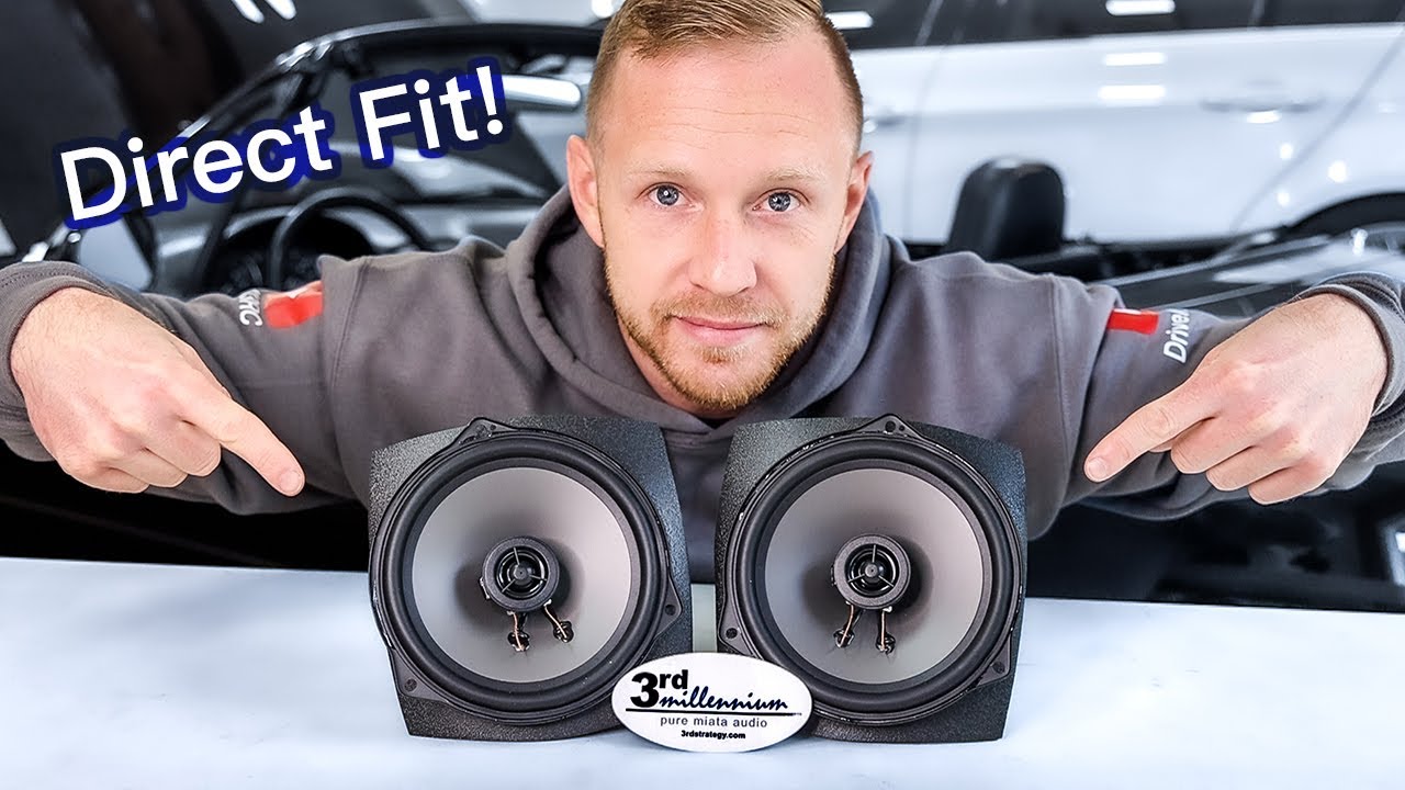 Mazda Mx5 Miata DIRECT FIT Door Speaker Upgrade!