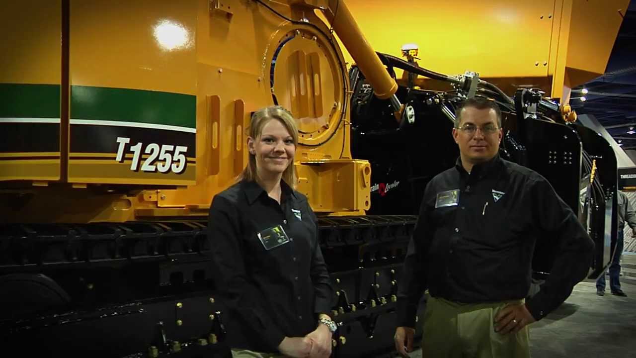 T1255III Terrain Leveler Surface Excavation Machine - ConExpo 2014