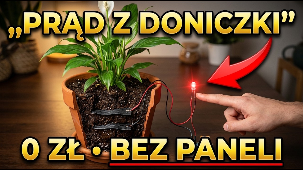 Roślina jako bateria: zapomniana technologia ukryta w mokrej ziemi
