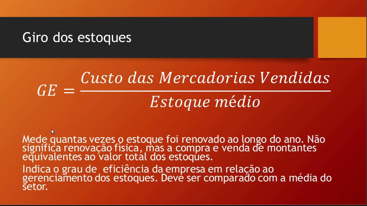Índices contábeis   2 - Atividade