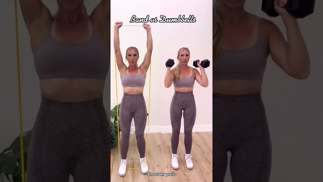 Bands vs Dumbbells: Can Bands Replace DBs?
