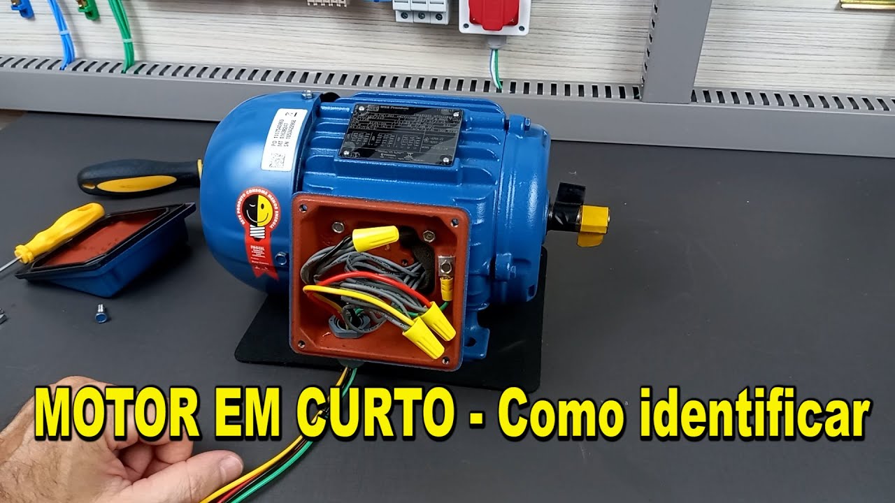 MOTOR EM CURTO - Como identificar