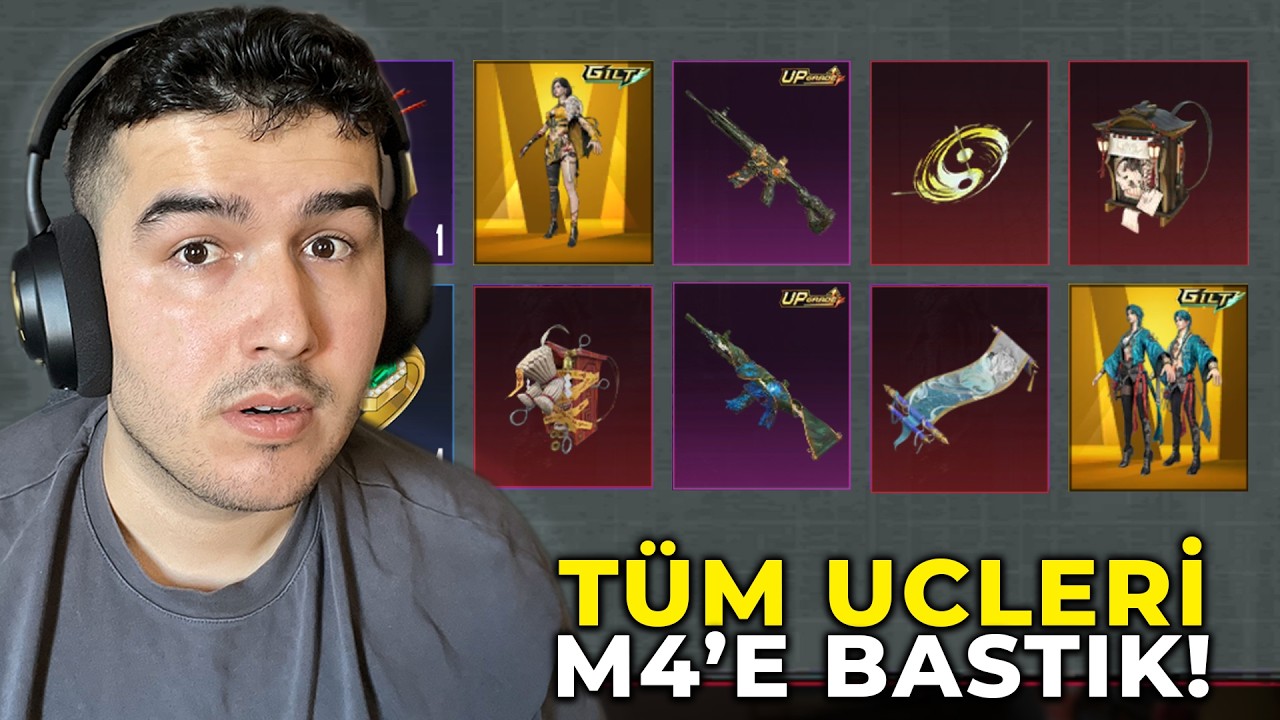 OYUNUN EN İYİ M416SI GELDİ! (TÜM UCYİ BASTIK) PUBG MOBILE
