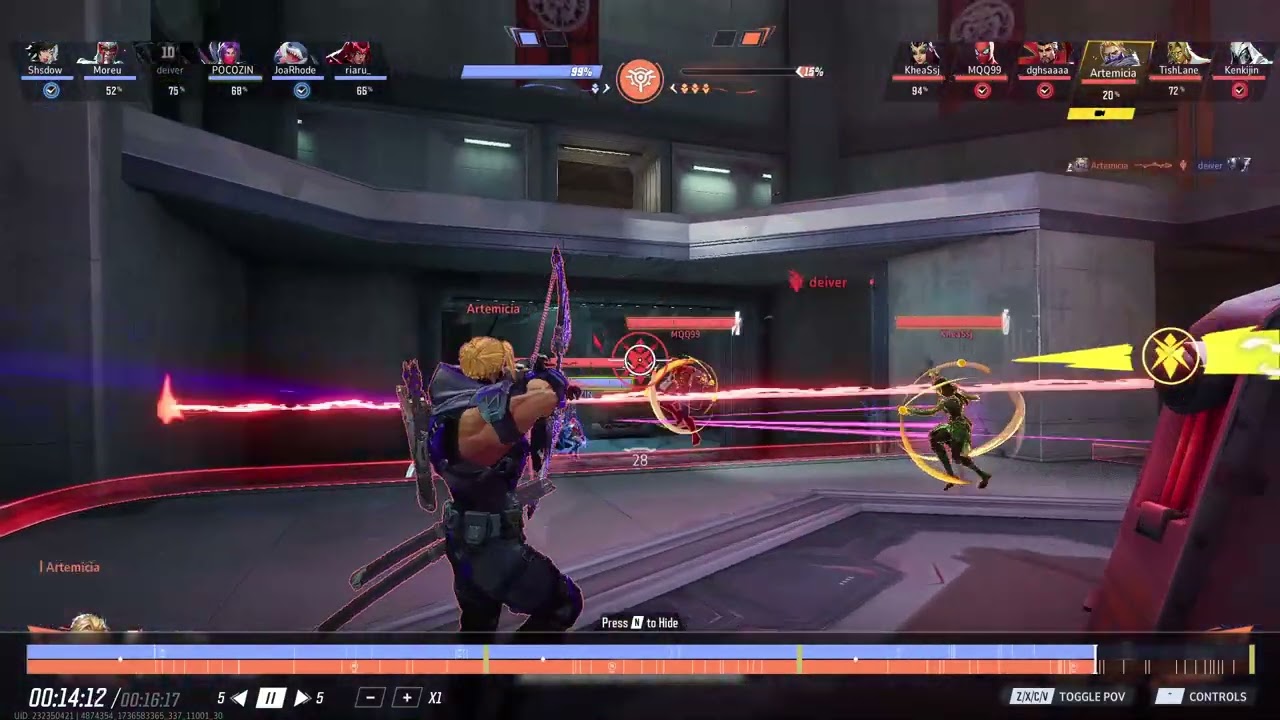 When things are getting desperate, call Hawkeye to save the day (Marvel Rivals Recording 3 of 3)