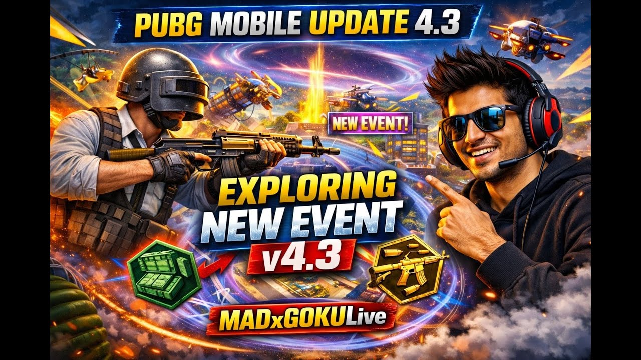 PUBG Mobile Update 4.3 – Exploring the New Event! 🔥 Full Gameplay & Secrets