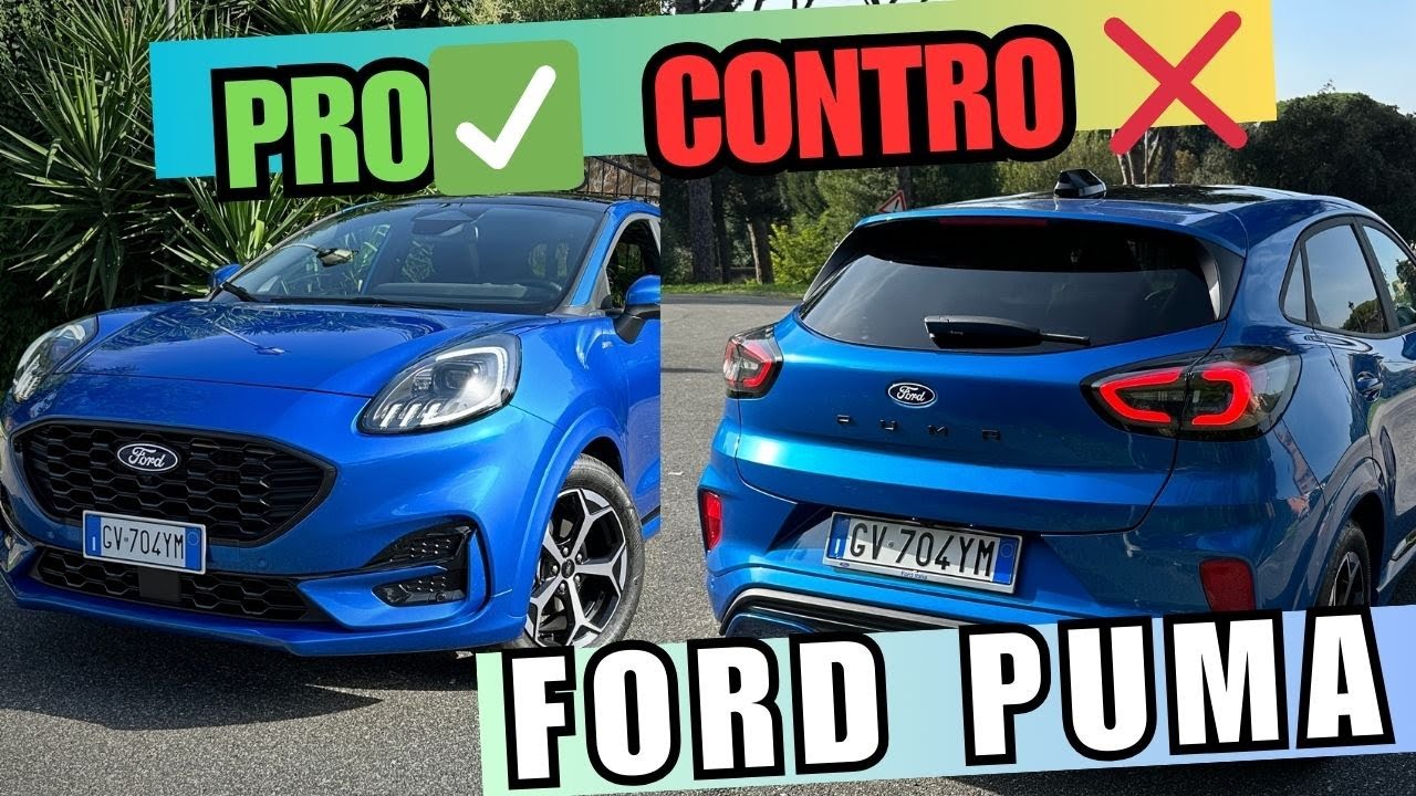 Giusta in tutto (o quasi): Ford Puma ST Line restyling | PRO 🟢 e CONTRO ❌
