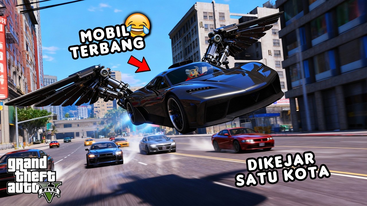 MOBIL TERBANG - GTA 5 ROLEPLAY